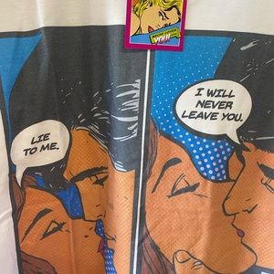 Becky Loves You Lie to me pop art graphic tee